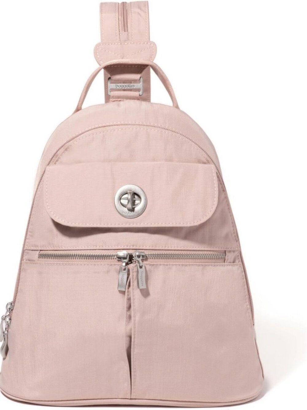 Convertible Nylon Backpack Crossbody - Travel Sling Bag with RFID & Tablet